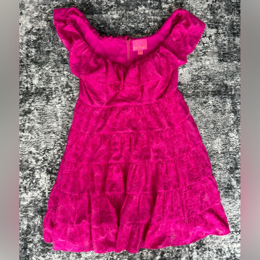 Pink Lilly Pulitzer dress
